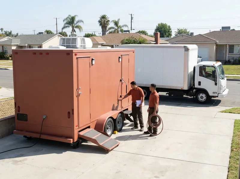 Luxury Restroom Trailers in Lynwood, CA